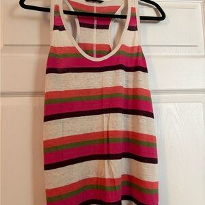 Banana Republic multi color Ribbed Tank Top
